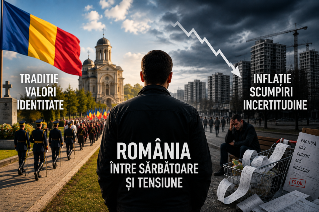România între sărbătoare și tensiune: societatea care trăiește în două viteze
